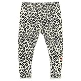 CHILD CHAMP(チャイルド チャンプ) スラブストレッチ天竺長丈レギンス 95cm/ヒョウ柄ブラック NO.C-86143304