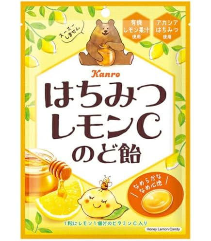 Amazon | カンロ 健康のど飴はちみつ柚子茶 80g×6個 | カンロ | ミント