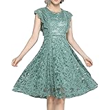 [Peony Dream] [ピオニー ドリーム] ワンピース ドレス 総 レース ひざ 丈 シースルー レディース