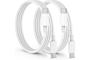 USB C ケーブル 純正 1M 2本セット PD対応 60W 急速充電 USBC & USBC コード データ転送 高耐久性 断線防止 映像出力不可 USB Type C to Type C けーぶる for iPhone 18/Duo/17/Air/16/15 E/Pro/Plus/Pro Max、MacBook Pro/Air、iPad Pro/Air/Mini などTypeC機種対応