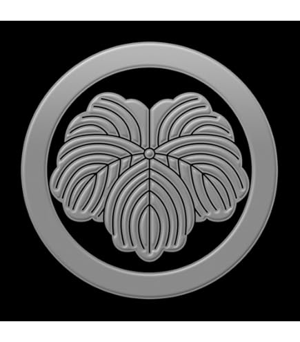 家紋 家紋211】中輪に四方木瓜 家紋 ワッペン【ゆうパケット配送対象