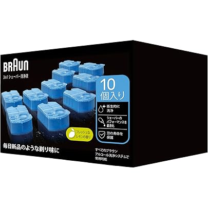 Amazon | 【「2箱セット】 BRAUN シェーバー 3in1 アルコール洗浄液