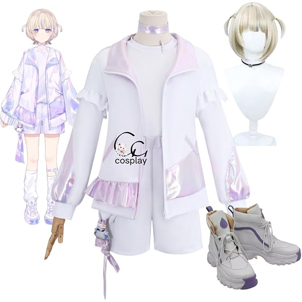 Amazon.co.jp: GGcosplay VTuber Todoroki Hajime 轟はじめ コスプレ