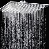 LORDEAR F01080CH 10 Inch Rejuvenator Rainforest Rainmaker Giant Shower Head 10 Inch 304 Stainless St