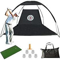 ♦️新品♦️ 【プロゴルファー監修】 ゴルフネットセット 屋内屋外兼用 折りたたみ式 61HwidUr2jL._AC_UL210_SR210,