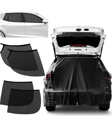 Amazon | 車 カーテン マグネット固定 リアゲート用防虫ネット