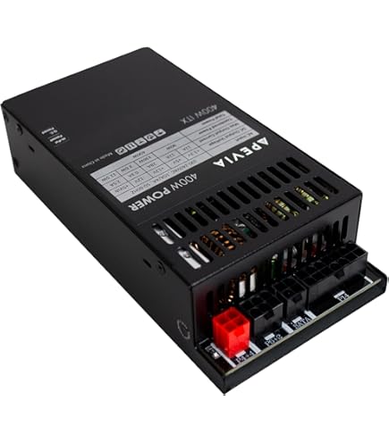 Amazon | Flex ATX 電源 600W 1U 完全モジュラー PSU 100-240V AC 1x20