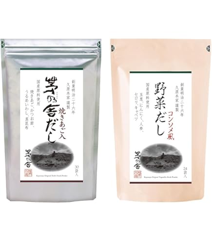 Amazon.co.jp: 久原本家 茅乃舎だし 8g×30袋入 和風だし 焼あご入り