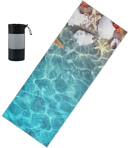 ★新品⭐ヨガタオル、タペストリー、エコマット、敷物、ビーチタオル、ケース付 ☆新品⭐ヨガタオル、タペストリー、エコマット、敷物、ビーチ