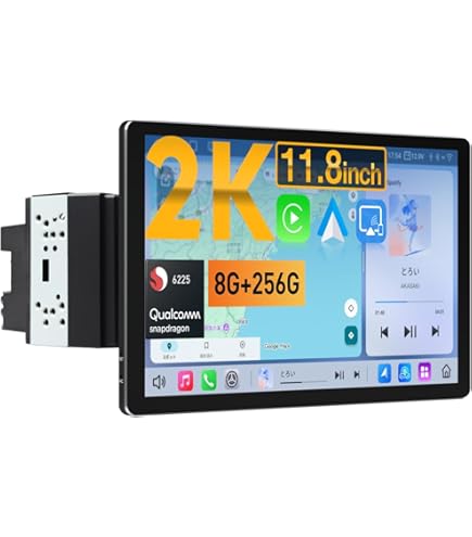 EONON GA2193SE ディスプレイオーディオ 右ハンドル仕様 Amazon.co.jp: 10.1インチモニター搭載カーナビ Android10搭載 QLED大