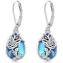326P【ギフト箱無料】ピアス　ムーンストーン　上品　S925　プラチナシルバー 326P【ギフト箱無料】ピアス ムーンストーン 上品 S925 プラチナ