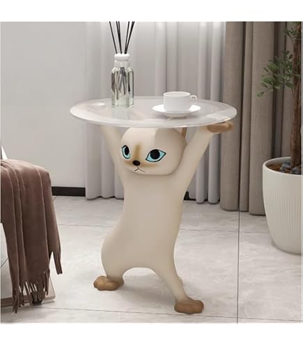 Amazon.co.jp: Gtzbciv Cat Design Side Table, Bedside Table, Cat