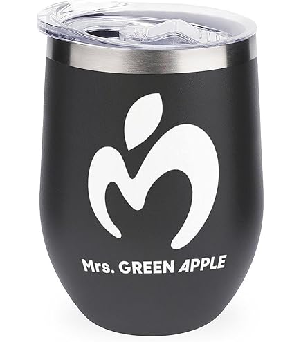 Amazon | GREEN LABEL x Mrs. GREEN APPLE コラボロゴ入りグラス 限定