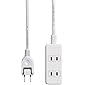エレコム 電源タップ 配線しやすい180°スイングプラグ 3個口 1m ホワイト T-S02-2310WH