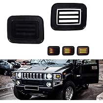 Amazon | iJDMTOY アンバー/レッド フルLEDサイドマーカーライト