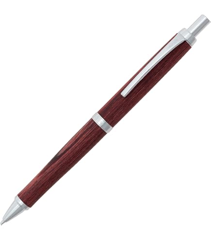 【紳士】レグノ0.5mm Amazon | 名入れ レグノ 木軸 シャープペン レッド 0.5mm HLE-1SK-R