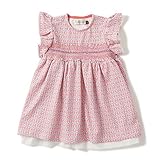 D.fesense レトロフラワーワンピース/ 90cm /ピンク AP707133290