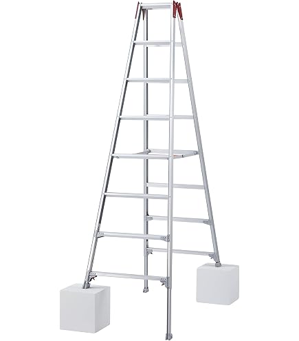 Amazon | アルインコ(ALINCO) アルミ製専用脚立 MA240F | 脚立 | 産業 LM アルミ製 130cm 脚立