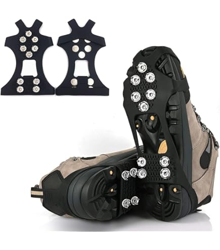 燕 46点 6種×6点 アイス10 専用 Amazon | チェーンスパイク アイゼン 着脱式スパイク 10本爪 XL