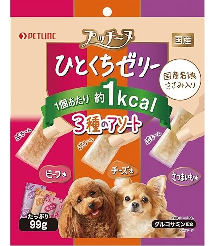 Amazon.co.jp: プッチーヌ ドッグフード ひとくちゼリー 国産若鶏