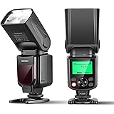 NEEWER 新版 NW635II-N TTLカメラフラッシュストロボ スピードライト LCD スクリーン付き D4 D5 D6 D60 D70S D90 D300 D500 D610 D700 D750 D780 D800 D810 D850 D3