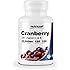 Nutricost クランベリーエキス（25000mg）、ビタミン C＆E配合、120カプセル、非GMO、グルテンフリー
