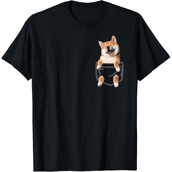 Amazon | モナリザ おもしろTシャツ 柴犬 犬 子犬 メンズ 犬好き 