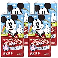 【パンツ ビッグサイズ】マミーポコパンツ (12~22kg)144枚(36枚&times;4) [ケース品] 【Amazon.co.jp限定】