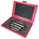 Cleveland C26173 6 Piece M42 Cobalt Heavy Duty Short Length NC Spotting Drill Bit Set, Gold Oxide Fi