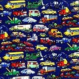 SheetWorld Fitted Square Playard Sheet 37.5 x 37.5 (Fits Joovy) - Vehicles Galore - Made In USA by s