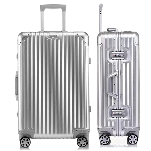 Amazon | [DINGHANG] スーツケース オールアルミ合金ボディ キャリー