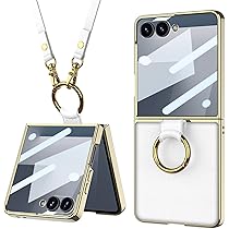 Amazon.co.jp: Galaxy Z Flip7 ケース サブ画面保護フィルム付き