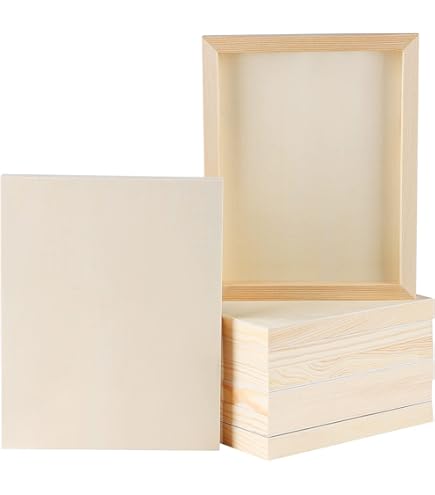 木製キャンバス　22枚セット Amazon | ウッドキャンバスボード 木製キャンバス クレードル