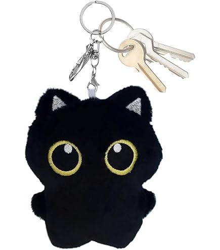 BUCK-TICK シリアスベアー キーホルダー 黒猫 おまけ付き ぬいぐるみ Amazon.co.jp: Yavoluy 黒猫のぬいぐるみキーホルダー キーリング