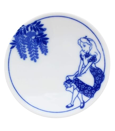 Amazon｜三郷陶器 ディズニー 小粋染付 豆皿(ドナルド) 3230-104