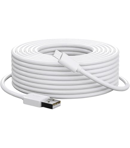 Amazon.co.jp: 監視カメラ 防犯カメラ用 USB Type-C 電源ケーブル 電源