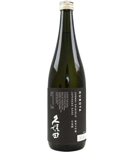 Amazon.co.jp: Kubota Junmai Daiginjo Black Box, 60.9 fl oz (1,800