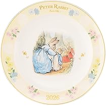 Amazon.co.jp: ピーターラビット 2026年 イヤーズ プレート 皿 直径約