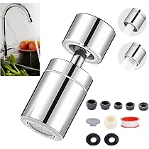 Amazon.co.jp: Cocolat 蛇口シャワーヘッド 節水 泡沫器 キッチン用
