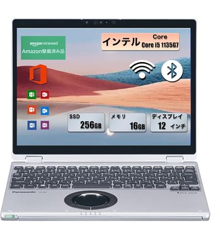 Amazon.co.jp: 2in1モデルPanasonic Let's note CF-XZ6 □第7世代Core