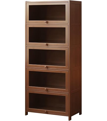 ブックシェルフ 6段 木製棚 本体 Amazon｜TUIYIDUO 本棚 ブックシェルフ 6段 大容量 長さ60cm×幅31cm×高