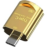 電話 カード リーダー | カードリーダーアダプターへのUSB C | USB 2.0 - タイプ C アダプター、写真、音楽、ファイルを簡単に転送、プラグ アンド プレイ、キーチェーン デザイン Rebornsun