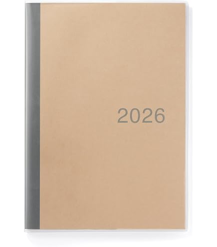 Amazon.co.jp: 無印良品 手帳 2026年 B5 マンスリースケジュール帳