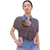 【ヘッドサポート入り】コニー抱っこ紐 FLEX サイズ調節 Elastech (Konny) ママパパ兼用 ベビー スリング ラップ 新生児~20kg 国際安全認証取得 赤ちゃん 寝かしつけ 出産祝い ギフト 収納袋付き 抱っこ紐 出産準備 コニー（