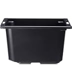 【新仕様】メダカ飼育ケース 35㍑黒x10個 オーバーフロー加工済 金魚飼育容器 Amazon | 五色アクア メダカ飼育容器 35リットル 黒