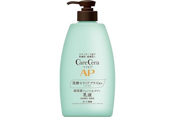 CareCera AP Face & Body Lotion, Large Capacity, 13.5 fl oz (400 ml) (Ceramide Plus x 7 Types of Natural Ceramide)
