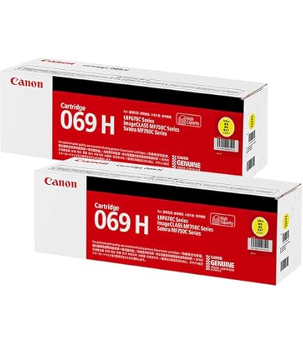 Amazon | CANON 純正品 トナー カートリッジ069H 大容量 シアン 2本