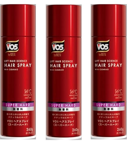 Amazon | MANDOM(マンダム) メンズヘアスプレー スーパーハード 微香性