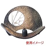 扇形花器(信楽焼) [40 x 11 x 29cm 2580g] 【花瓶】 | 料亭 旅館 和食器 飲食店 おしゃれ 食器 業務用