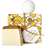 LUSH ラッシュ みつばちマーチギフト みつばちマーチソープ＆バターボールバスボム（入浴剤）のセットギフト ショッパー同梱 タイム